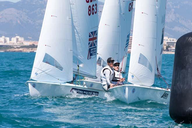2014 ISAF Sailing World Cup Mallorca - 470 Men medal race © Thom Touw http://www.thomtouw.com